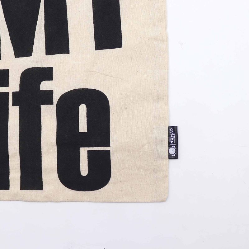 Ikonična Basic Platnena Vrećica - IT's MY LIFE (40x36cm) - Prirodna 4oz