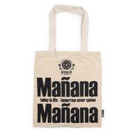 Ikonična Basic Platnena Vrećica - Mañana Mañana (40x36cm) - Prirodna 4oz