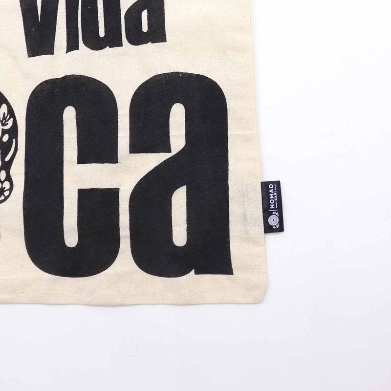 Ikonična Basic Platnena Vrećica - Mi Vida Loca (40x36cm) - Prirodna 4oz