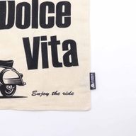 Ikonična Basic Platnena Vrećica - La Dolce Vita (40x36cm) - Prirodna 4oz