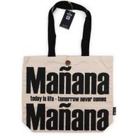 Ikonična Classic Platnena Vrećica - Mañana Mañana (36x43x10cm) - Prirodna 10oz