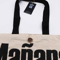 Ikonična Classic Platnena Vrećica - Mañana Mañana (36x43x10cm) - Prirodna 10oz