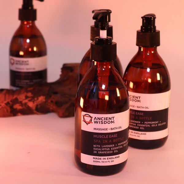 Aromaterapijsko ulje za masažu i kupanje – Muscle Ease 300ml