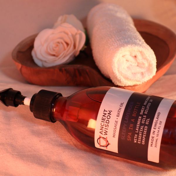 Umirujuće ulje od lavande za masažu i kupanje - 300ml