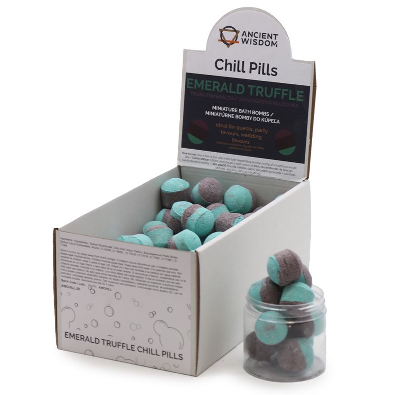 Kutija Pjenušavih Bombica za Kupanje 1,3 kg - Emerald Truffle