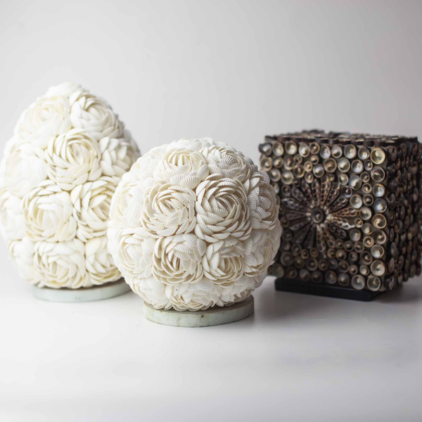 Boho Lampe od Morskih Školjki
