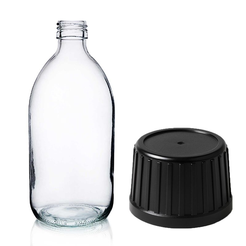 Farmaceutska Boca od Prozirnog Stakla 500ml