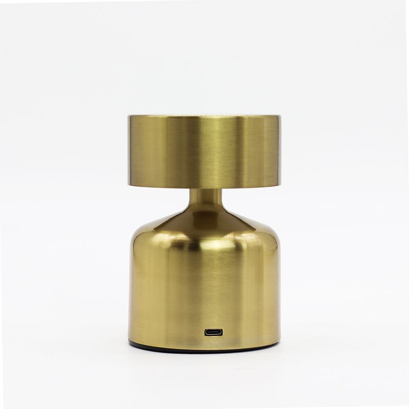 Dodirna Lampa - Ravna Gljiva Brončana - USB (C) - Punjiva (400 W)