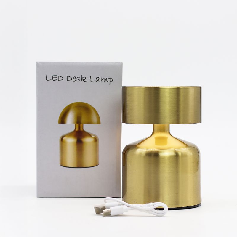 Dodirna Lampa - Ravna Gljiva Brončana - USB (C) - Punjiva (400 W)