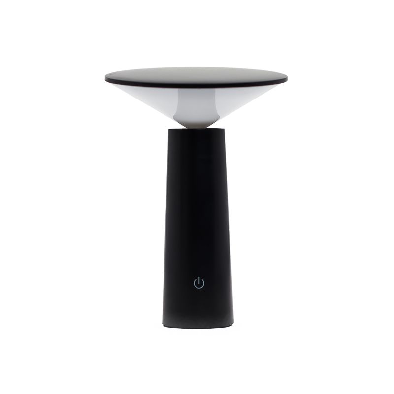 Dodirna Lampa - Crna Gljiva - podesiva - svjetlosni uzorak USB (C) - Punjiva (2000 W)