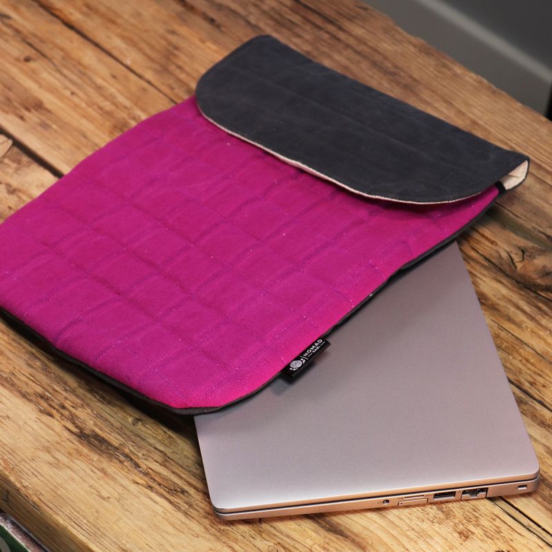 Podstavljena Futrola za Laptop – Žuta – 14oz Stonewash
