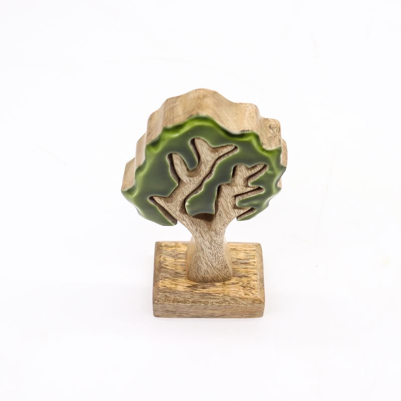 Izgubljeni u Šumi - Jedno Drvce 3D Drveni Ukras - 20x10cm