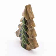 Izgubljeni u Šumi - Drveni Ukras Malo Drvce u Drvetu - 15x10cm