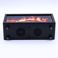 Aroma Difuzor s Efektom Plamena i Zvukovima Ptica – Crni (USB) – Promjena Boja