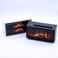 Aroma Difuzor s Efektom Plamena i Zvukovima Ptica – Crni (USB) – Promjena Boja
