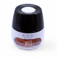 Aroma Difuzor s Efektom Plamena i Himalajskom Soli – Bijeli (USB) – Promjena Boja i Timer