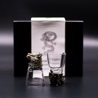 Obrnute shot čašice (50 ml) – Divlja šumska stvorenja – Antik brončana
