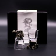 Obrnute shot čašice (50 ml) – Divlja šumska stvorenja – Antik brončana