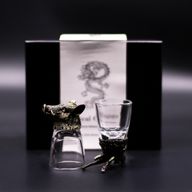 Obrnute shot čašice (50 ml) – Divlja šumska stvorenja – Antik brončana