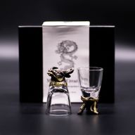 Obrnute shot čašice (50 ml) – Mistična stvorenja – Antik brončana
