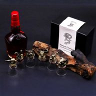 Obrnute shot čašice (50 ml) – Mistična stvorenja – Antik brončana