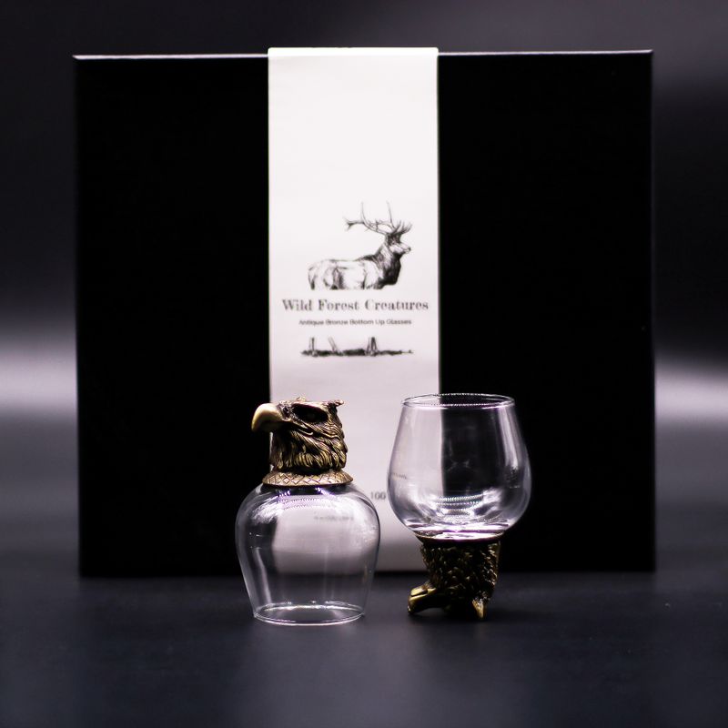 Obrnute čaše (100 ml) – Divlja šumska stvorenja – Antik brončana