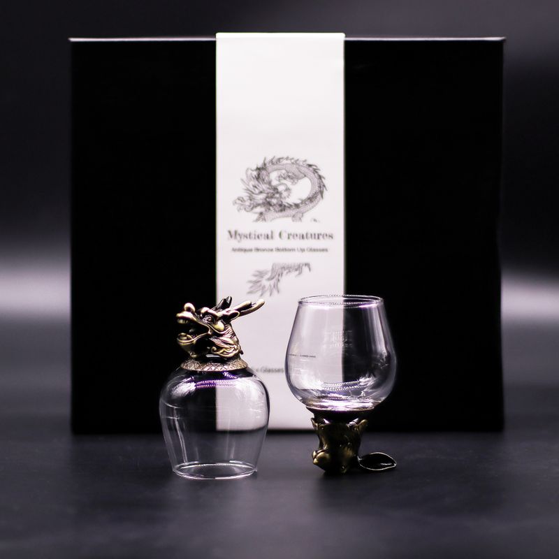 Obrnute čaše (100ml) – Mistična stvorenja – Antik brončana