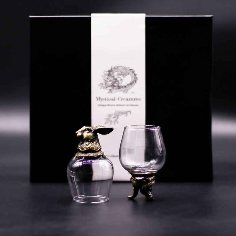 Obrnute čaše (100ml) – Mistična stvorenja – Antik brončana