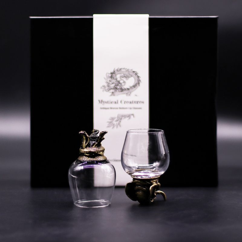 Obrnute čaše (100ml) – Mistična stvorenja – Antik brončana
