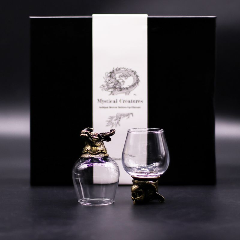 Obrnute čaše (100ml) – Mistična stvorenja – Antik brončana