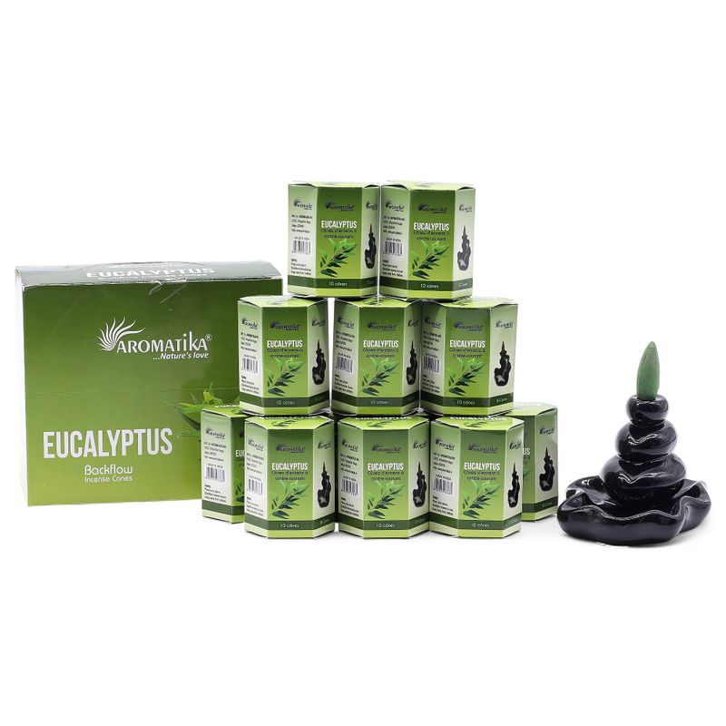Paket od 10 Masala Mirisnih Čunjića - Eukaliptus