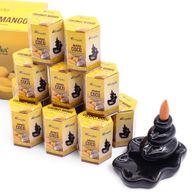 Paket od 10 Masala Mirisnih Čunjića - Kokos i Mango