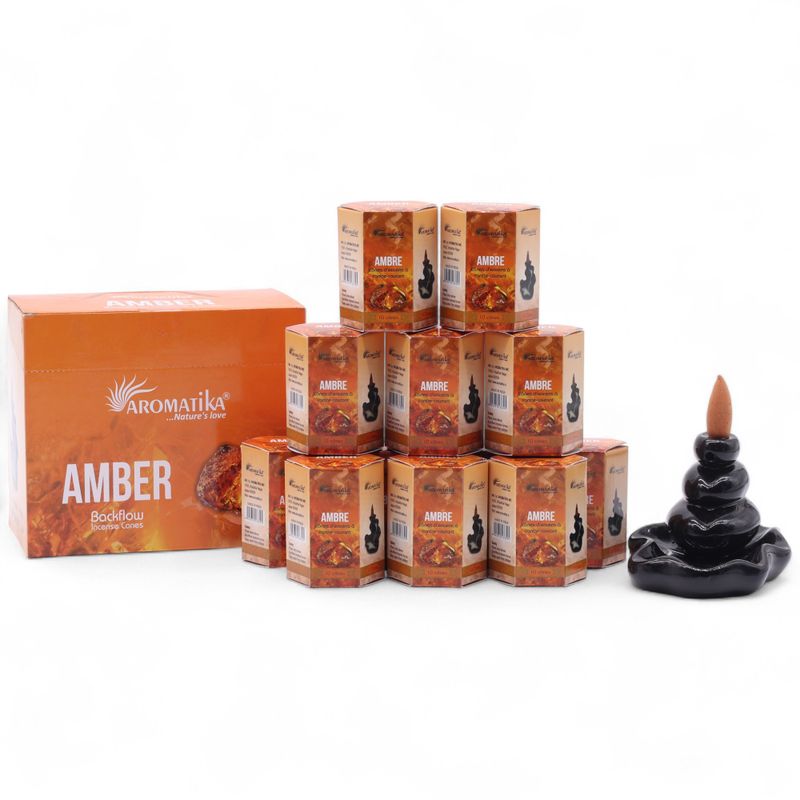 Paket od 10 Masala Mirisnih Čunjića - Jantar