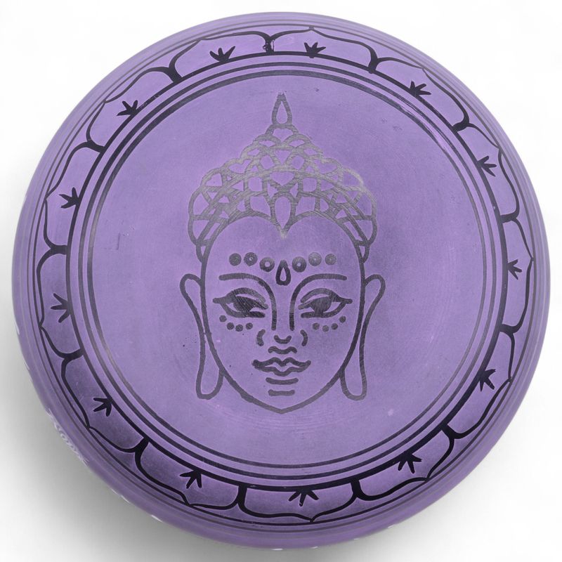 Veoma Glasna - Pjevajuća Zdjela s Gljivama – 23x10,5 cm 1,3 kg – Purple Haze