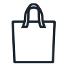 Jednostavne pamučne torbe