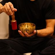 Ugravirani Buda od Čistog Mesinga – Set od 4 – Približno 3,85kg