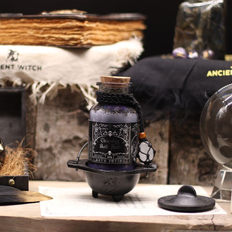 Ancient Witch čarobni napitak za kupku & amajlija od gorskog kristala - Pročišćavanje