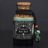 Ancient Witch čarobni napitak za kupku & amajlija od kristala aventurina - Prosperitet