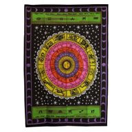Pamučna Zidna Dekoracija (70x110cm) – Šareni Horoskop