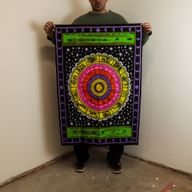 Pamučna Zidna Dekoracija (70x110cm) – Šareni Horoskop