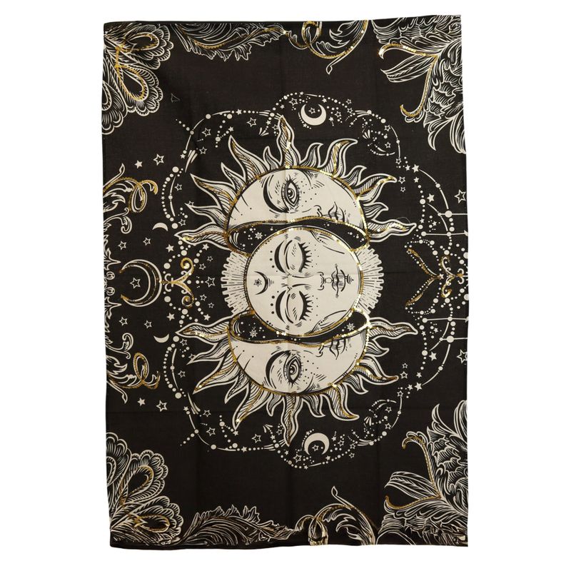 Pamučna Zidna Dekoracija (70x110cm) – Božica Sunca