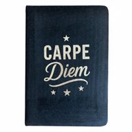 Baršunasta Bilježnica - 80 str. - Carpe Diem - Crna