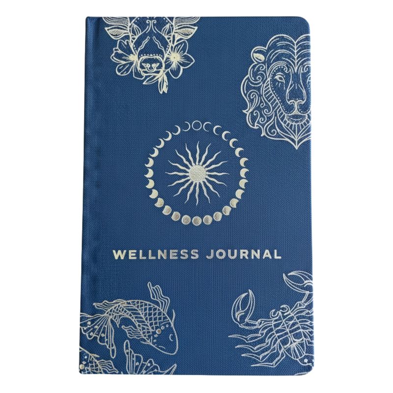 Wellness Dnevnik - Ponoćnoplava - 120 str. - Srebrni Zodijak
