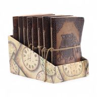 Set Ezoteričnih Kožnih Bilježnica (6x4,5") – Izložbena Kutija