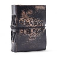 Debela Kožna Bilježnica s Grubo Rezanim Rubom (5x3,5") – The Stories I Tell Myself