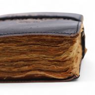 Debela Kožna Bilježnica s Grubo Rezanim Rubom (5x3,5") – The Stories I Tell Myself