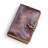 Debela Kožna Bilježnica s Grubo Rezanim Rubom (6x4") – The Book of Untold Stories