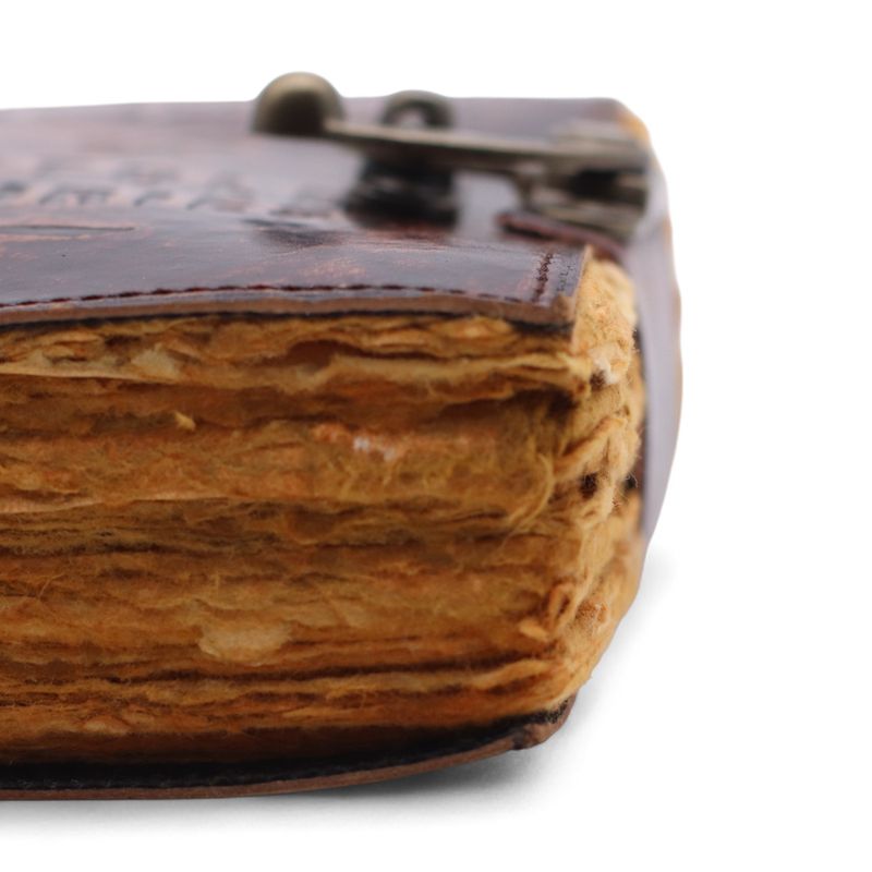 Debela Kožna Bilježnica s Grubo Rezanim Rubom (6x4") – The Book of Untold Stories