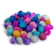 Ispucali Obojeni Miješani Kvarc – 1kg (otprilike 70 komada)
