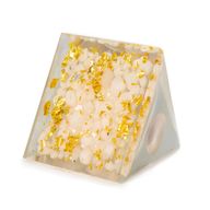 Srednja Orgonitna Piramida 7×6cm – Lebdeća Kvarcna Sfera – Komadići Kvarca